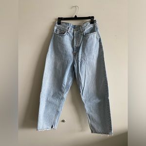 Rag & Bone 90’s Tapered High Rise Jeans in Dagger